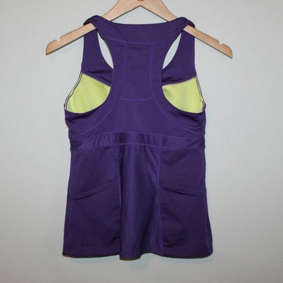 ✨2/$20 Athleta PR Racerback Tank Top Purple HW8021 - Picture 5 of 5